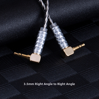 Bartok Dl01 AUX kábel do auta, 3,5 mm, samec–samec, strieborno potiahnuté meďné jadro, bezkyslíkatá meď vodič, ROHS certifikát