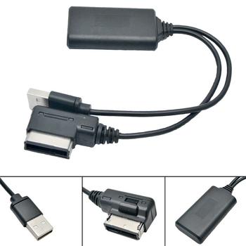 Cablu AMI USB Bluetooth pentru audio în mașină Audi (A4, A6, Q3, Q5, Q7) – linie audio; 5 Gbps; nucleu de cupru; cupru fără oxigen