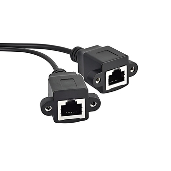 XLR muški na dva RJ45 ženska adapter kabel, 3-žilni, niklirani bakreni vodiči