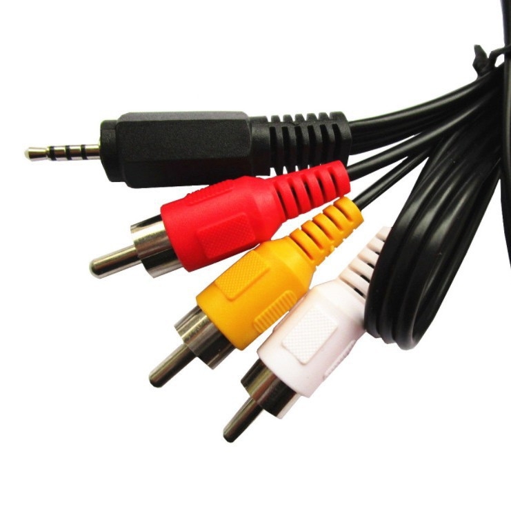 Audio kabel 1 na 3 za Xiaomi Set-top Box, niklirano kućište, bakreni vodič OFC