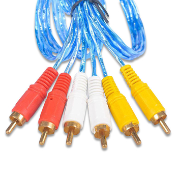 AV kabel, 3RCA na 3RCA, Lotus zaštićeni audio/video kabel za TV