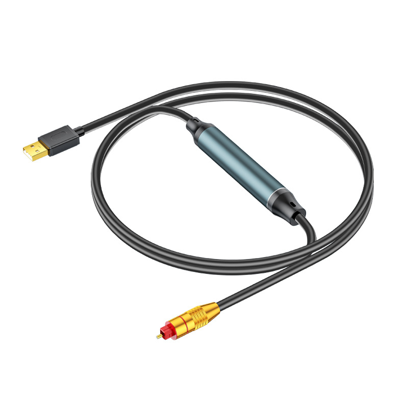 JH Jinghua Z245 USB na optički SPDIF audio kabel - zlatno pozlaćeni vodiči, bakrena jezgra, za PC