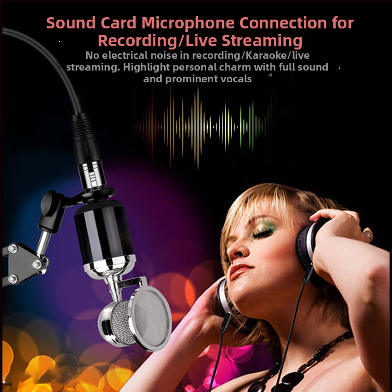 Cablu audio 3.5 mm M la XLR F – Jinghua A157, conductor din cupru, placare aur, ROHS