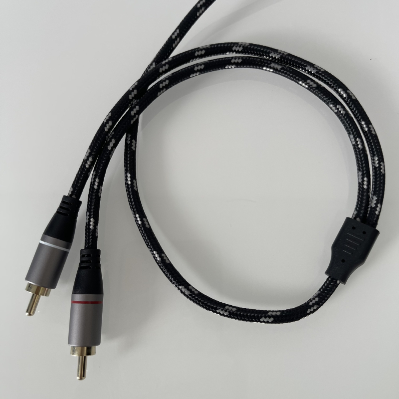 RCA audio kabel - zlatni kontakti, jezgro od čistog bakra, bakar bez kisika, model R019