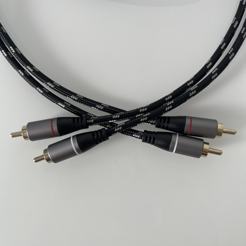 RCA audio kabel - zlatni kontakti, jezgro od čistog bakra, bakar bez kisika, model R019