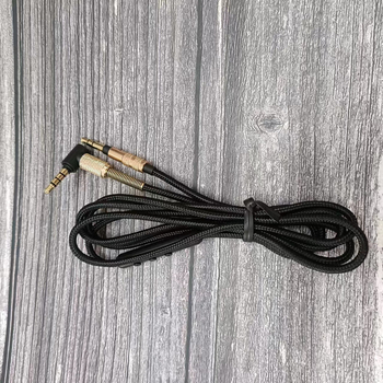 Audio kabel 3,5 mm na 3,5 mm, pleteni, pozlaćeni, jezgro: čista bakar, vodič: bakar bez oksidacije, ROHS certifikat