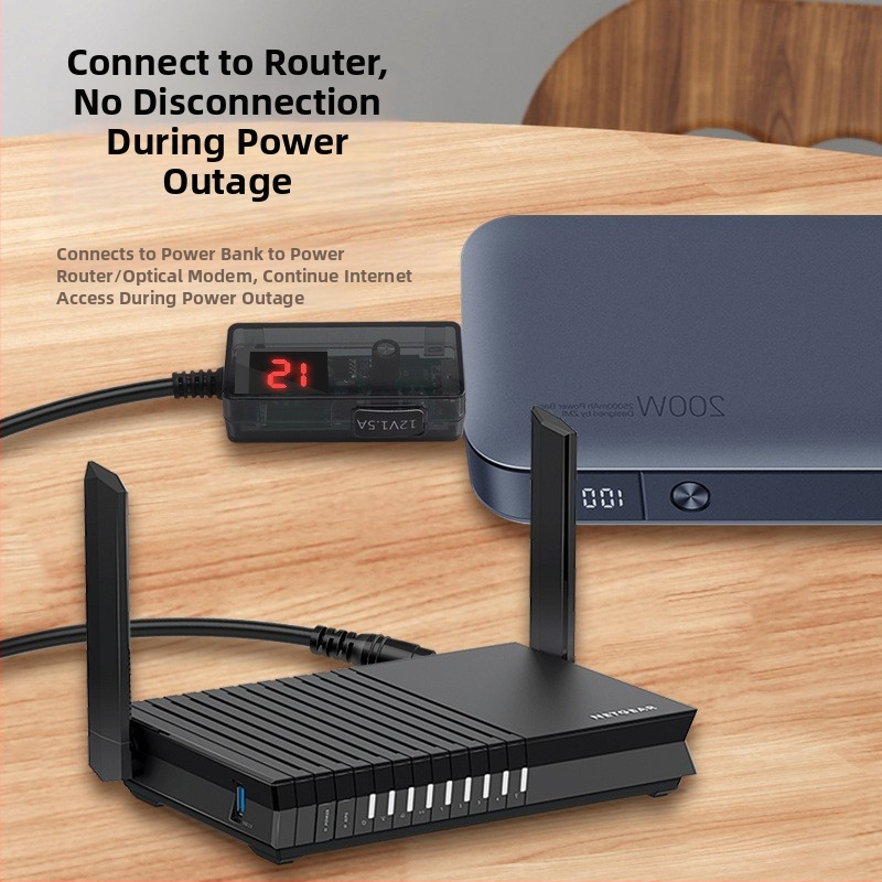 USB regulējams palielināšanas kabelis 9V/12V, līdz 1,5A, elektrisko ierīču vajadzībām