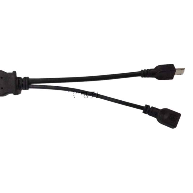 OTG microUSB kábel s USB napájaním, 1–2 rozdvojovač, rýchle nabíjanie, rozhranie 20831921288, vhodný pre smartfóny a tablety