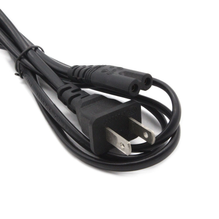 Cablu de alimentare pentru PC - figure-8 cu priză plată dublă, lungime 5 m, secțiune 0,5 mm², Standard Național