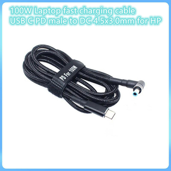 No Lianxin 100W Type-C na DC 4.5×3.0mm×0.6mm PD kabel za HP prijenosna računala