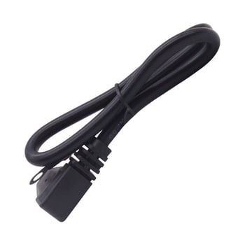 Inverterio maitinimo AC-DC jungiamasis klipsas EV įkrovimui ir baterijos ryšiui – Comell prekės ženklas, CE sertifikatas, varža 0.0223, vielos ilgis 0.55 m, kabelio tipas: maitinimo laidas