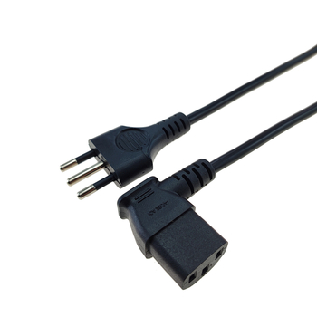 Napajajući kabel s talijanskim utikačem i C13 konektorom, 3-žilni, 0,75 mm²