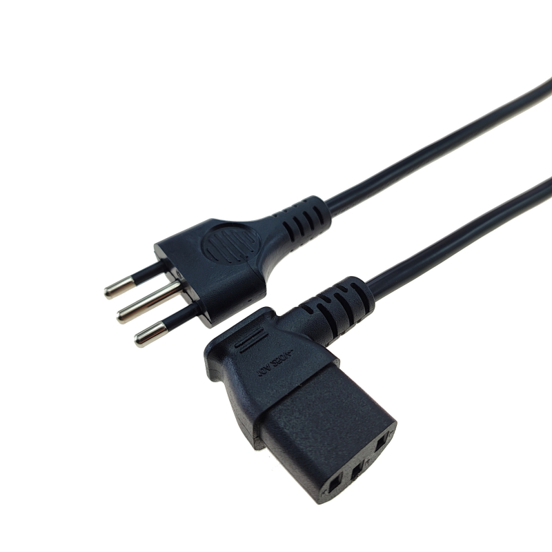 Napajajući kabel s talijanskim utikačem i C13 konektorom, 3-žilni, 0,75 mm²