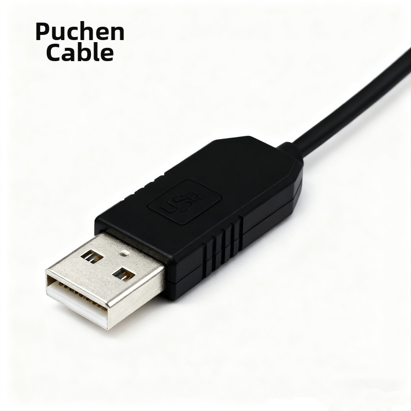 USB Boost kábel pre napájanie DC, DC konektor 5.5×2.1 mm, 12V, pre router a modem, prispôsobené od Puchen