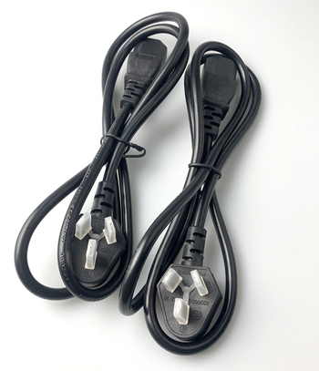 Kábel s tromi kontaktmi, čistý meď, 3C certifikát, dĺžka 1,1 m, vhodný pre počítač, monitor, mikrovlnnú rúru a hrniec na ryžu