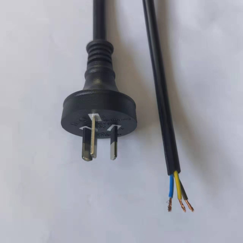 3-žilinis maitinimo kabelis pagal Australijos standartą, SAA, grynas varis, 10A