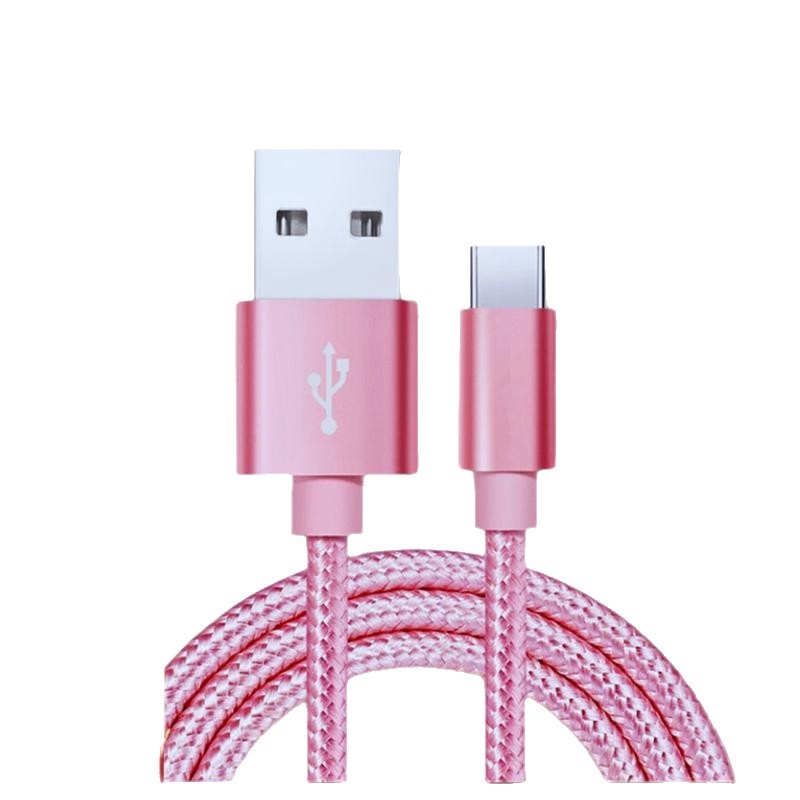 Lightning kábel s pleteným povrchom pre rýchle nabíjanie, PD podpora, nylon, 27W max