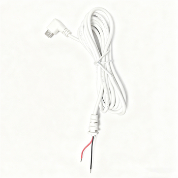 Micro USB kabel s 90° kutom Mk5P/M, čisto bakreno jezgro, napajajući kabel s pravim kutem