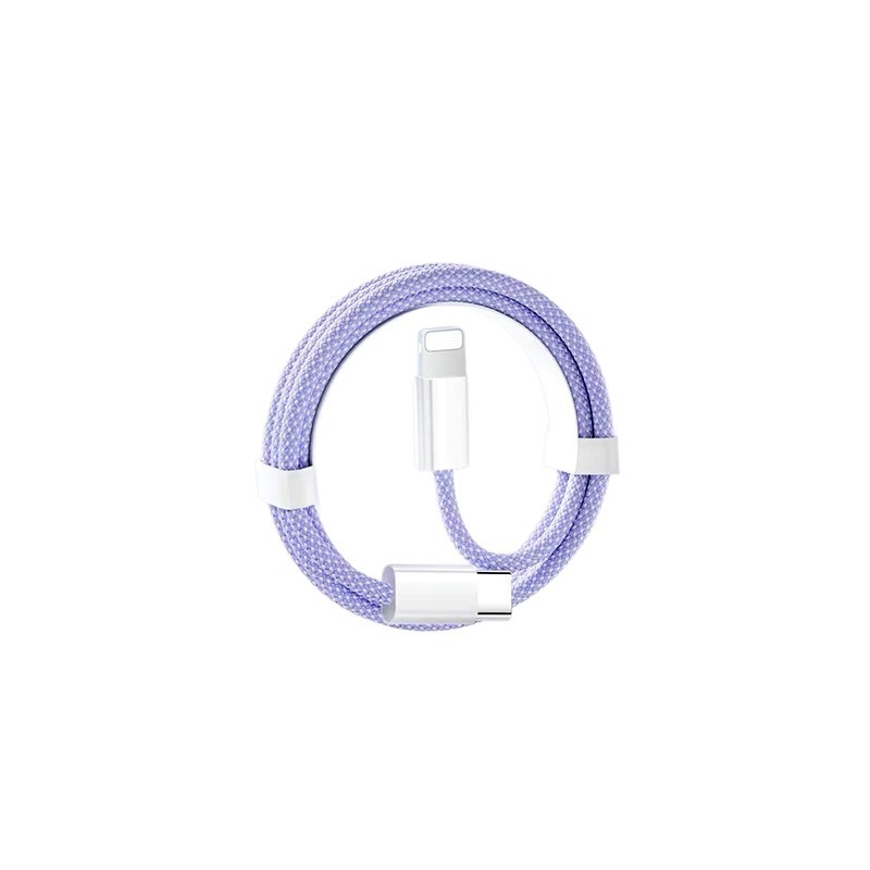 Macaron Cablu de date Lightning/Type-C, Încărcare rapidă PD20W, lungime 1–2 m, material TPE