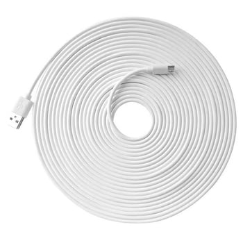 Καλώδιο επέκτασης τροφοδοσίας USB κάμερας, Micro-USB και Type-C, Μονή άκρη, Ασφαλής γρήγορη φόρτιση, 5V