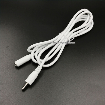 DC maitinimo ilginimo kabelis SSY DC-153 — DC 3,5 × 1,35 mm, varinis laidinys, skerspjūvis 0,3 mm², gumine izoliacija