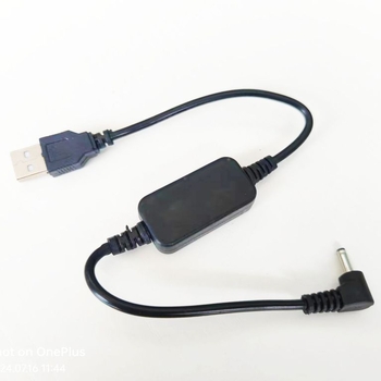 USB-DRE12 USB 5V–12V boost kabel, duljina 0,35 m, 3,5 mm ugaoni konektor, za Canon fotoaparate