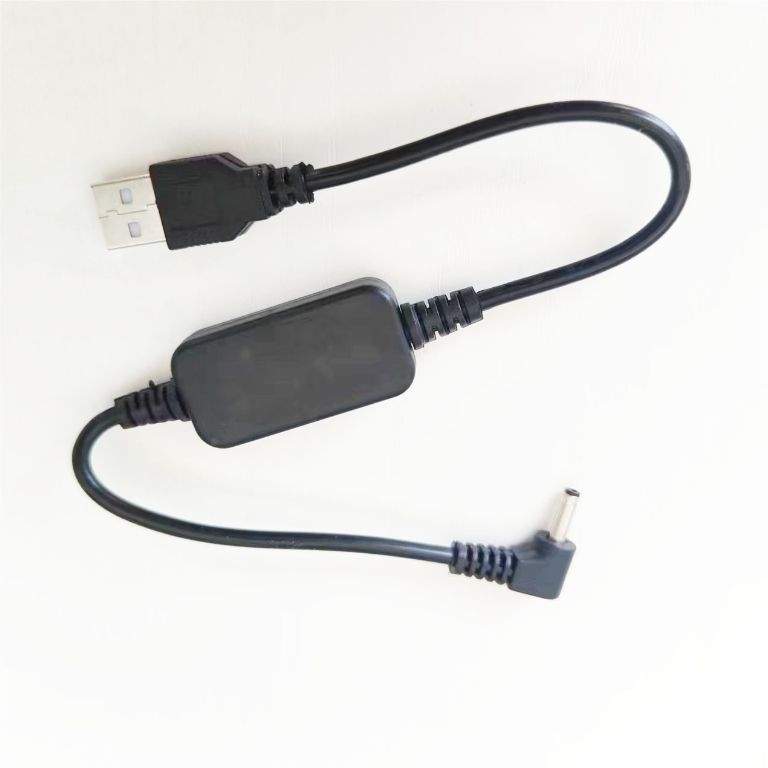 USB-DRE12 USB 5V–12V boost kabel, duljina 0,35 m, 3,5 mm ugaoni konektor, za Canon fotoaparate