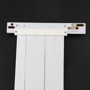 Cablu de extindere PCIe 4.0 pentru placă video, înaltă viteză, soclu la 90 de grade pentru montaj vertical, sudură pe un singur rând, compatibil cu carcase ATX