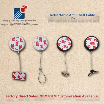 Langzheng Electronics LZ-101 mobilā tālruņa pretzādzības atkārtojamais stieples kabīnes aizslēdzējs – bez barošanas, bez sakaru interfeisa, darba temperatūra -30 līdz 70°C, mitrums ≤50%