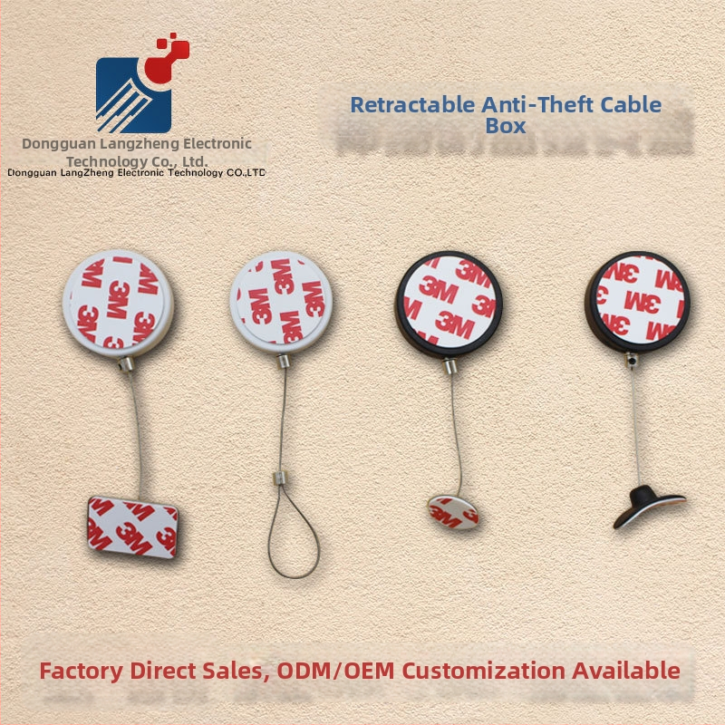 Langzheng Electronics LZ-101 mobilā tālruņa pretzādzības atkārtojamais stieples kabīnes aizslēdzējs – bez barošanas, bez sakaru interfeisa, darba temperatūra -30 līdz 70°C, mitrums ≤50%