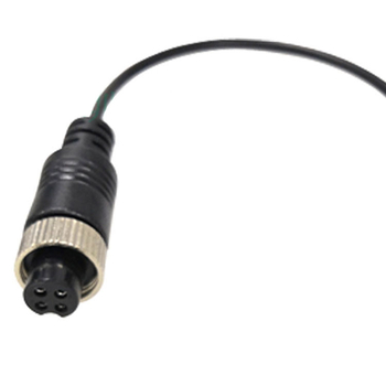 4-vadu automobiļu kameru paplašināšanas kabelis ar brīvu vara vadītāju, PVC apvalks, 4P BMW sieviešu savienotājs, aviācijas–BMW adapteris