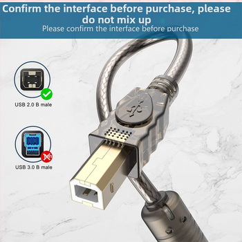 VERKINCY V023 USB kabel za podatke, pozlaćeni kontakti, bakreno jezgro, bez kisika bakar, za digitalne uređaje