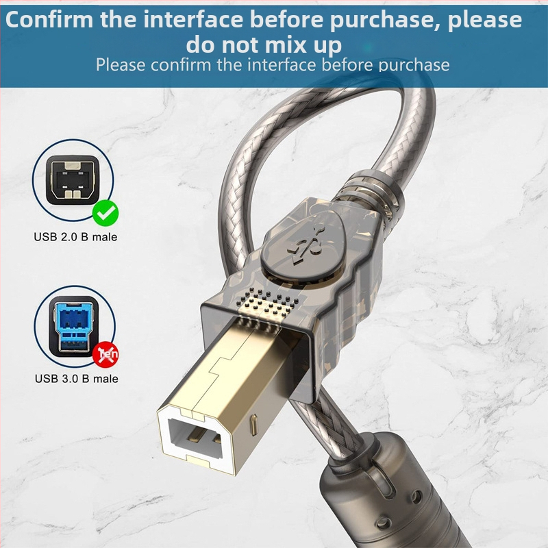 VERKINCY V023 USB kabel za podatke, pozlaćeni kontakti, bakreno jezgro, bez kisika bakar, za digitalne uređaje