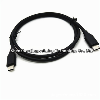 JWM USB-C 3.1/3.2 kabelis ar 16 vadus, PD ātra uzlāde, 4K video, pārnēsājams ekrāns, pilnībā aprīkots USB-C datu kabelis