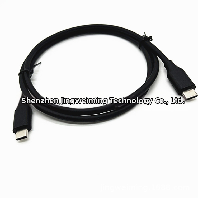 JWM USB-C 3.1/3.2 kabelis ar 16 vadus, PD ātra uzlāde, 4K video, pārnēsājams ekrāns, pilnībā aprīkots USB-C datu kabelis