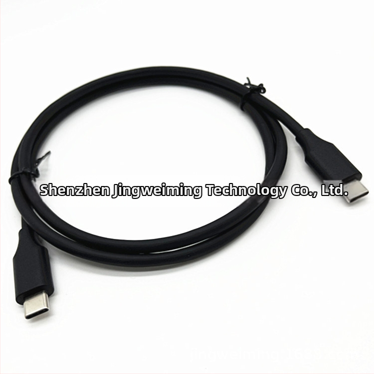 JWM USB-C 3.1/3.2 kabelis ar 16 vadus, PD ātra uzlāde, 4K video, pārnēsājams ekrāns, pilnībā aprīkots USB-C datu kabelis