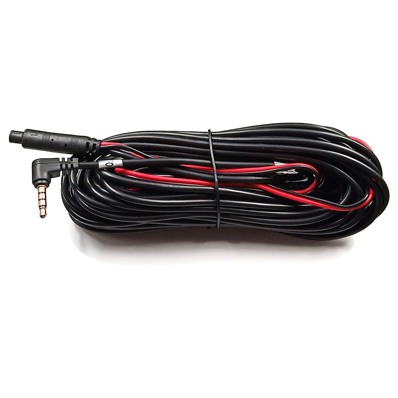 Aizmugurējā kameru kabelis automašīnas reģistratoram, 2.5 mm, 4-pin, paplašināšanas kabelis, pielāgojams, -20 līdz 80°C, zīmols Che yijia