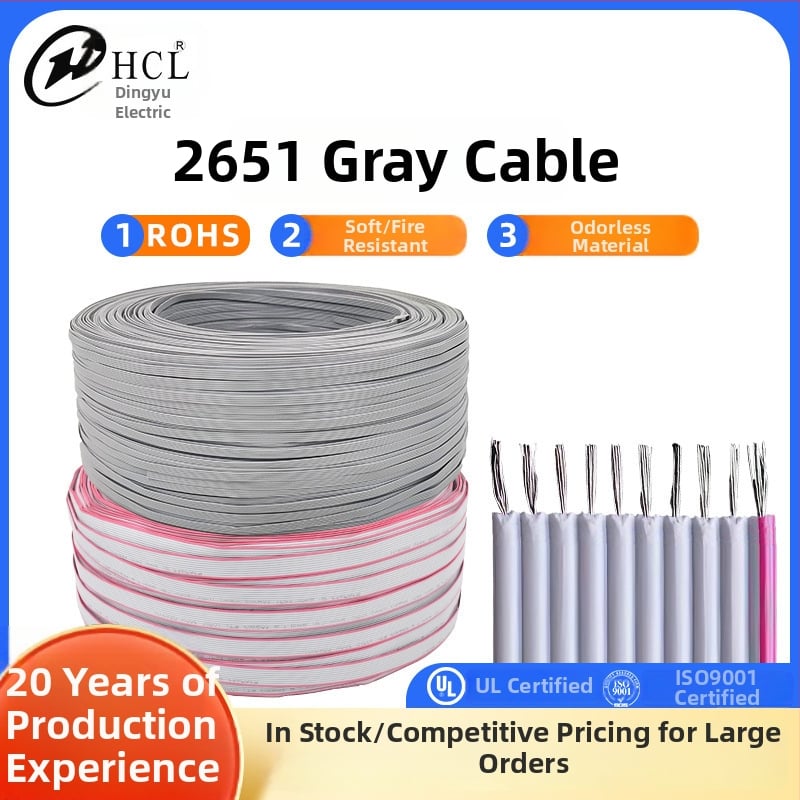 UL2651 28 AWG Elektromos kábelköteg 8P/10P/12P csatlakozókhoz