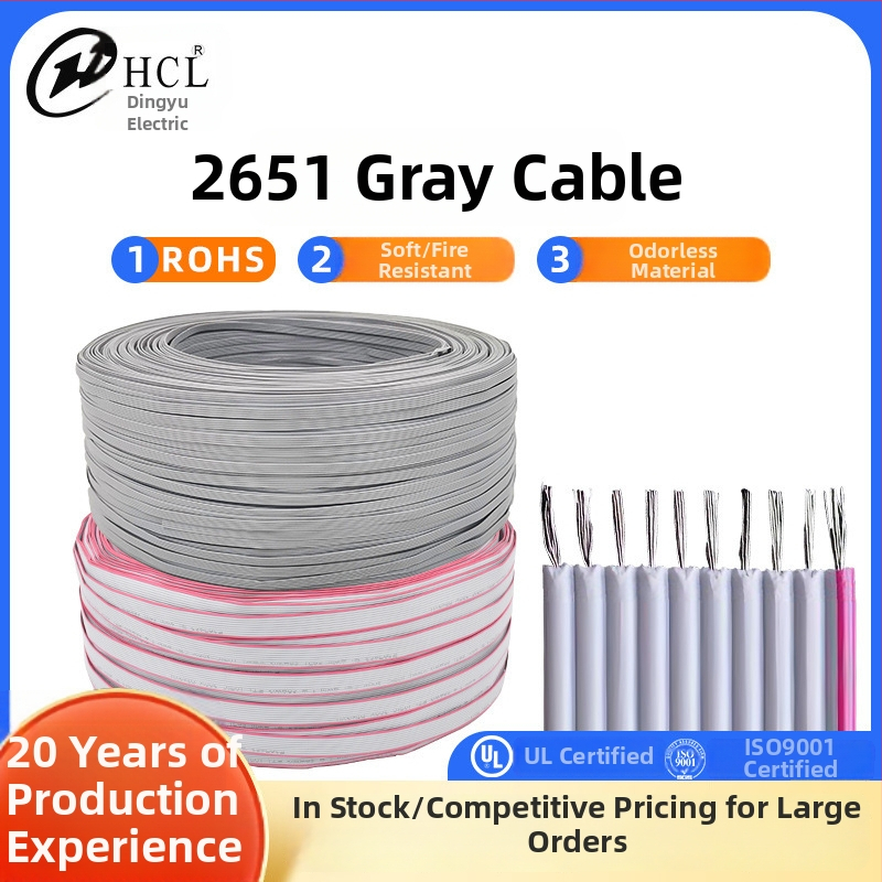 UL2651 28 AWG Elektromos kábelköteg 8P/10P/12P csatlakozókhoz