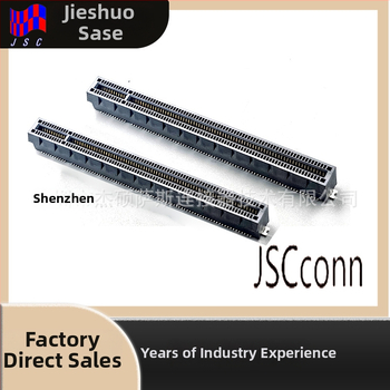 PCI-E 164P utor za grafičku karticu sa SMT konektorom uspravnim, 164 pinova, zlatni izolator, IP60