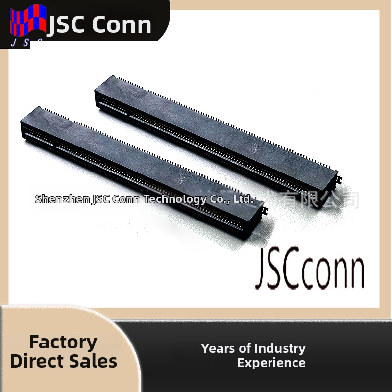 PCI-E 164P utor za grafičku karticu sa SMT konektorom uspravnim, 164 pinova, zlatni izolator, IP60