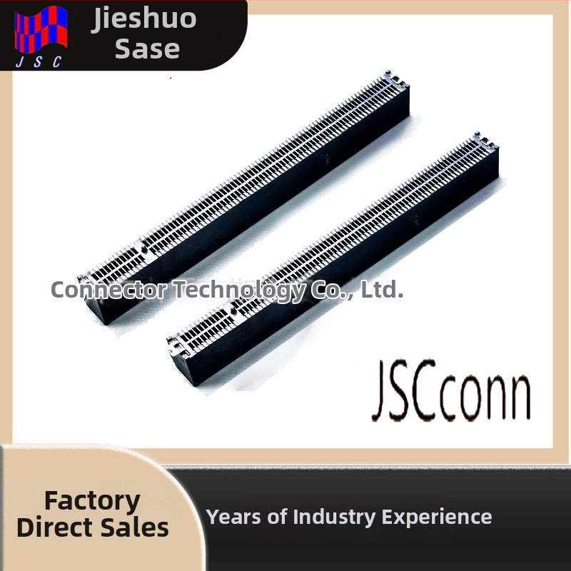 PCI-E 164P utor za grafičku karticu sa SMT konektorom uspravnim, 164 pinova, zlatni izolator, IP60