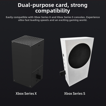 Vanjska kutija za tvrdi disk Xbox Series X/S, PCIe 4.0, prijenosna, plastična