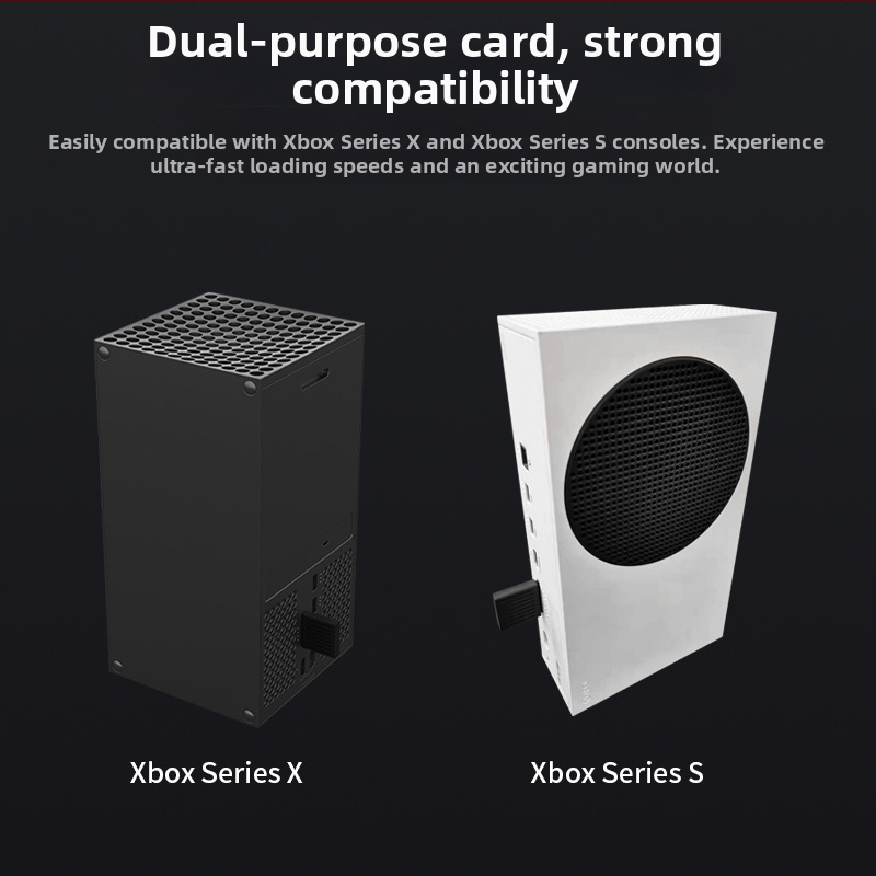 Vanjska kutija za tvrdi disk Xbox Series X/S, PCIe 4.0, prijenosna, plastična
