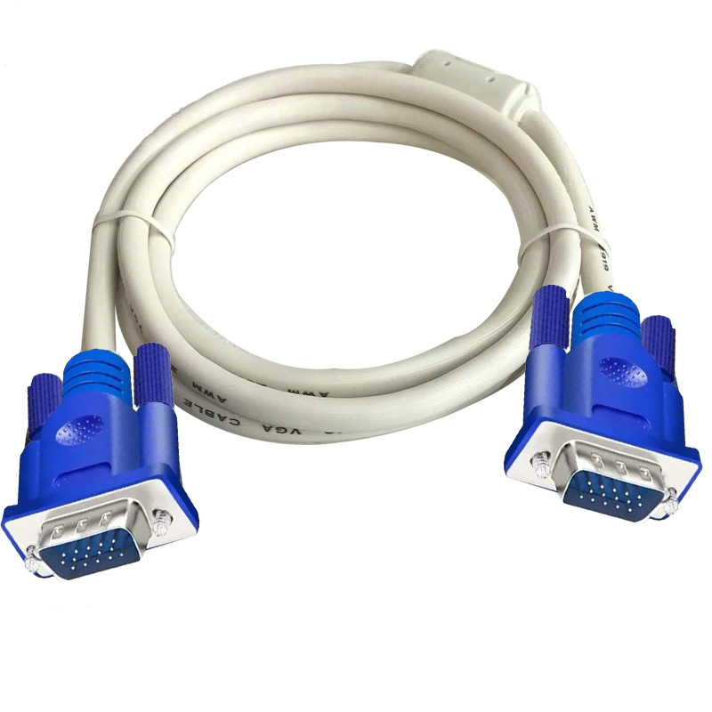 VGA kabelis 3+4 ar adapteri, garums 1,5–30 m, vara vadītājs