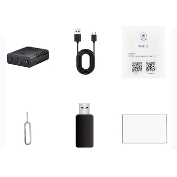 XD nadzorna kamera s IR noćnim vidom, senzor ispod 1 MP, TF kartica pohrana, ABS kućište, bez LCD-a, trajanje baterije 0–1 h.