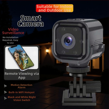 AS03 Mājas drošības kamera, 2.8 mm objektīvs, 10–30 m diapazons, Nakts redze, Iekštelpu lietošanai