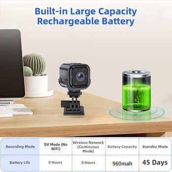 AS03 Mājas drošības kamera, 2.8 mm objektīvs, 10–30 m diapazons, Nakts redze, Iekštelpu lietošanai