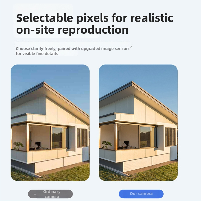 Gudra bezvadu novērošanas kamera ar nakts redzi, 2MP izšķirtspēja, 3.6 mm objektīvs, darbības diapazons 10–30 m, vadība caur mobilo lietotni