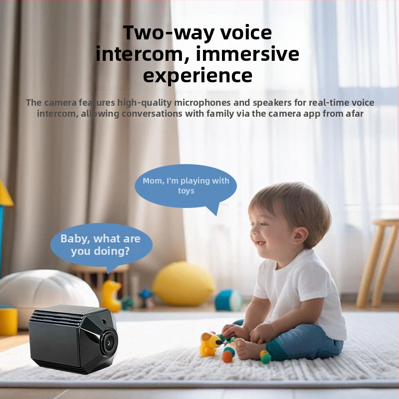 Gudra bezvadu novērošanas kamera ar nakts redzi, 2MP izšķirtspēja, 3.6 mm objektīvs, darbības diapazons 10–30 m, vadība caur mobilo lietotni